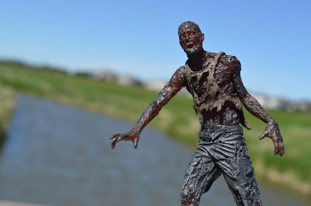 zombie, the walking dead, undead, dead, monster, burned, horror, evil, scary, demon, halloween, apocalypse, nightmare, creepy, frightening, terrible, spooky, blue walking, blue death, blue horror, blue evil